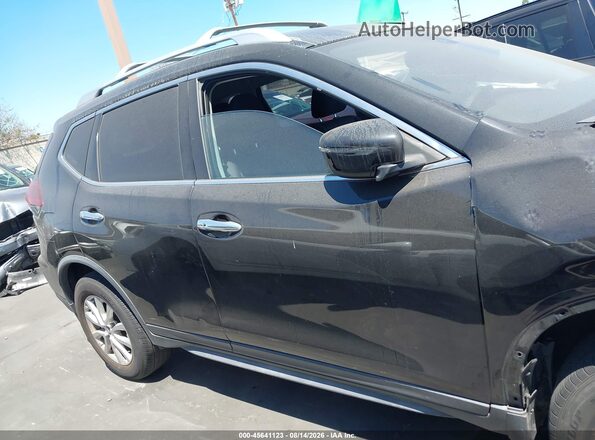 JN8AT2MT4LW039997 2020 NISSAN ROGUE Black უკანა სალონის ხედი
