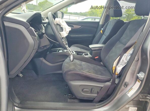 JN8AT2MT5GW002219 2016 NISSAN ROGUE Gray Вид салону спереду