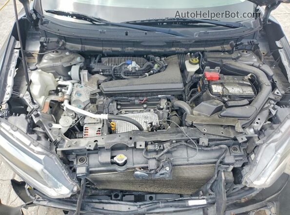 JN8AT2MT5GW002219 2016 NISSAN ROGUE Gray Вид підкапотного простору