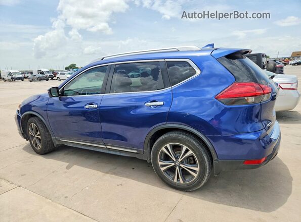 JN8AT2MT5HW140697 2017 NISSAN ROGUE Blue Tył lewy