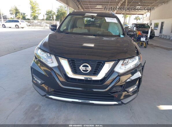 JN8AT2MT5HW145575 2017 NISSAN ROGUE Black Вид щитка приладів
