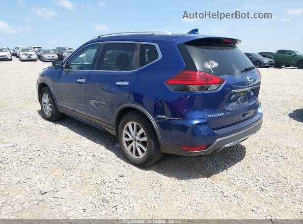 JN8AT2MT5HW152171 2017 NISSAN ROGUE Blue Tył lewy