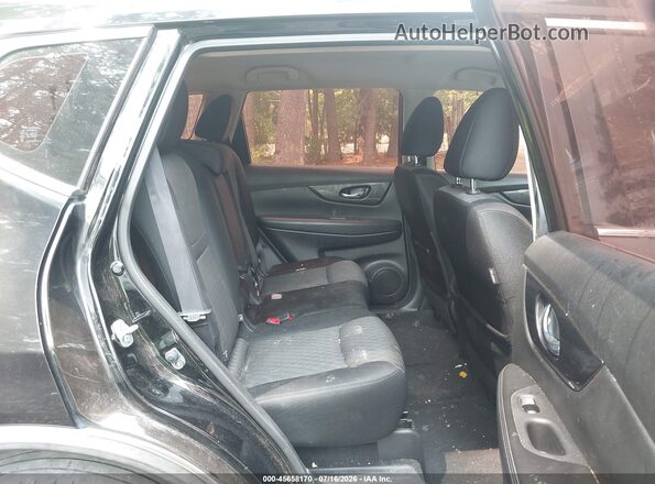 JN8AT2MT5HW386696 2017 NISSAN ROGUE Black Widok naklejki z numerem VIN