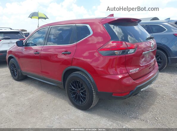 JN8AT2MT5HW394734 2017 NISSAN ROGUE Red Задня ліва чверть
