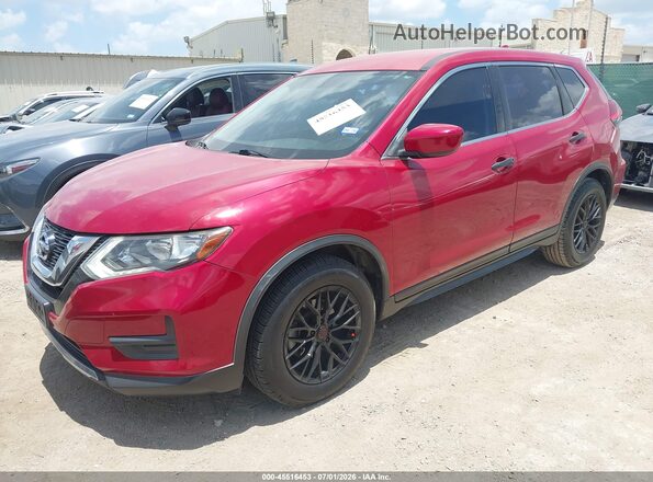 JN8AT2MT5HW394734 2017 NISSAN ROGUE Red Передня ліва чверть