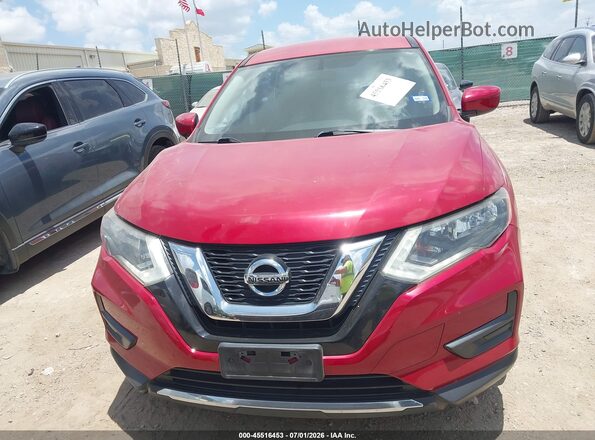 JN8AT2MT5HW394734 2017 NISSAN ROGUE Red Вид щитка приладів