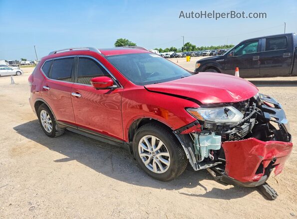JN8AT2MT5HW399528 2017 NISSAN ROGUE Red Առջևի աջ