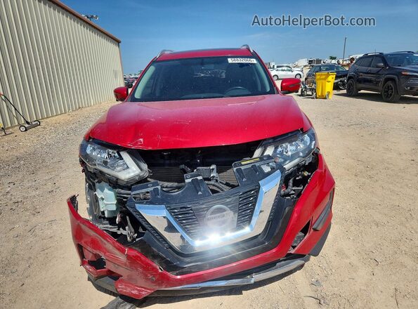 JN8AT2MT5HW399528 2017 NISSAN ROGUE Red Դիմացի տեսք