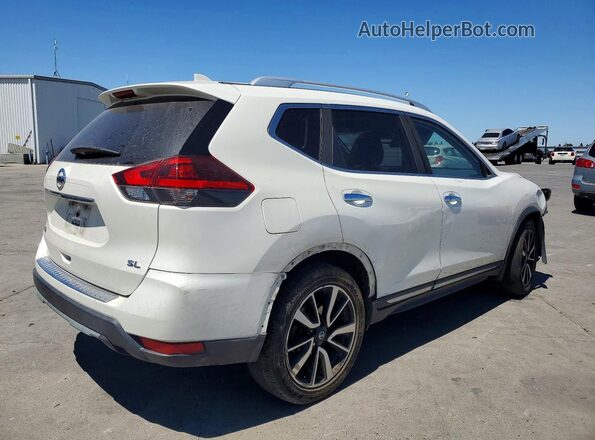 JN8AT2MT5JW468191 2018 NISSAN ROGUE Белый Задняя правая четверть