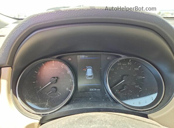 JN8AT2MT5KW268557 2019 NISSAN ROGUE White Вид щитка приладів