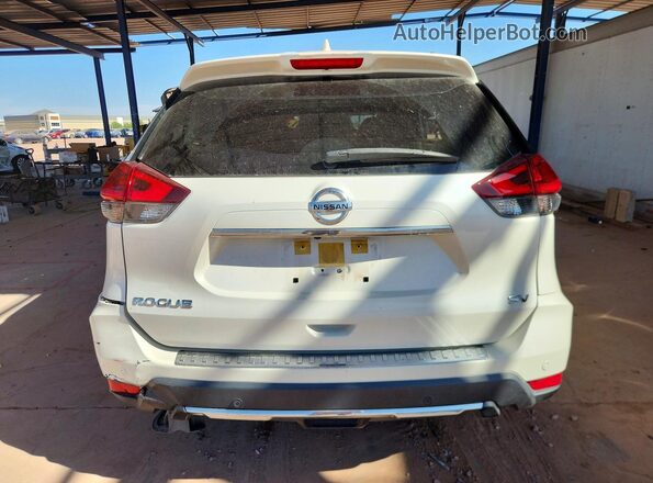 JN8AT2MT5KW268557 2019 NISSAN ROGUE White Вид ззаду