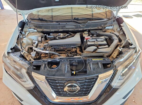 JN8AT2MT5KW268557 2019 NISSAN ROGUE White Вид підкапотного простору