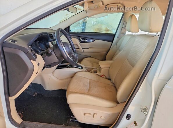 JN8AT2MT5KW268557 2019 NISSAN ROGUE White Вид салону спереду