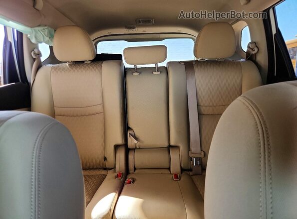 JN8AT2MT5KW268557 2019 NISSAN ROGUE White Вид задніх сидінь