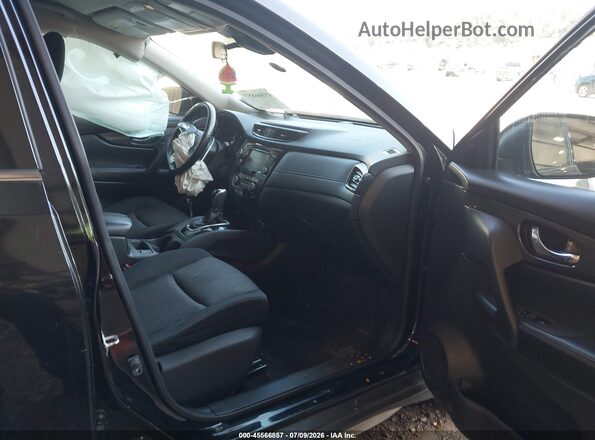 JN8AT2MT5LW042732 2020 NISSAN ROGUE Black Front interior view