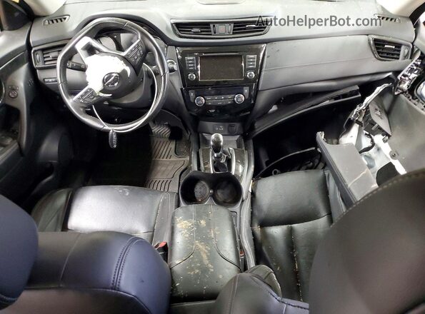 JN8AT2MT6JW461735 2018 NISSAN ROGUE Silver Առջևի վահանակի տեսք