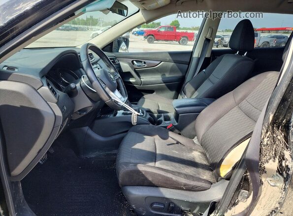 JN8AT2MT6KW263139 2019 NISSAN ROGUE Black Widok wnętrza z przodu
