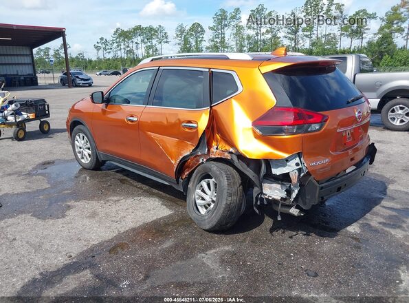 JN8AT2MT6LW018939 2020 NISSAN ROGUE Orange Rear left