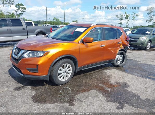 JN8AT2MT6LW018939 2020 NISSAN ROGUE Orange Front left