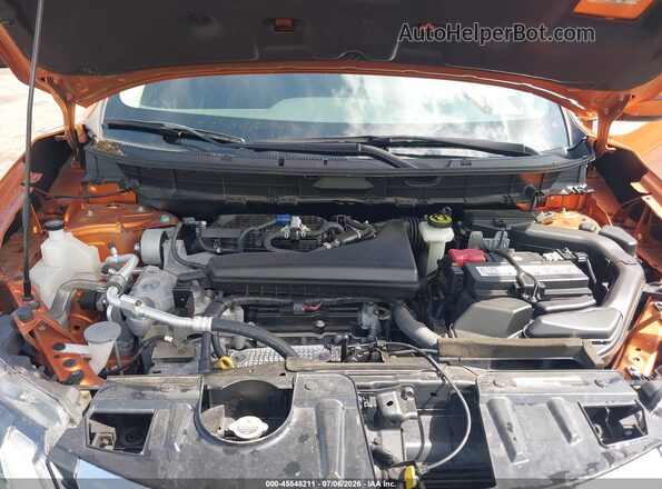 JN8AT2MT6LW018939 2020 NISSAN ROGUE Orange Rear view
