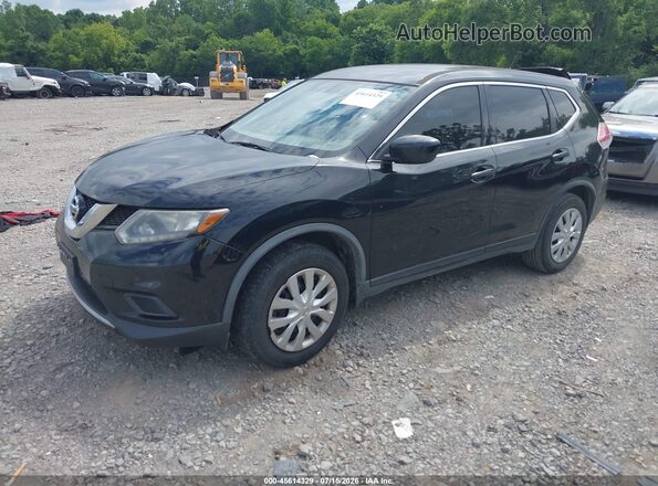 JN8AT2MT7GW004800 2016 NISSAN ROGUE Черный Передняя левая четверть