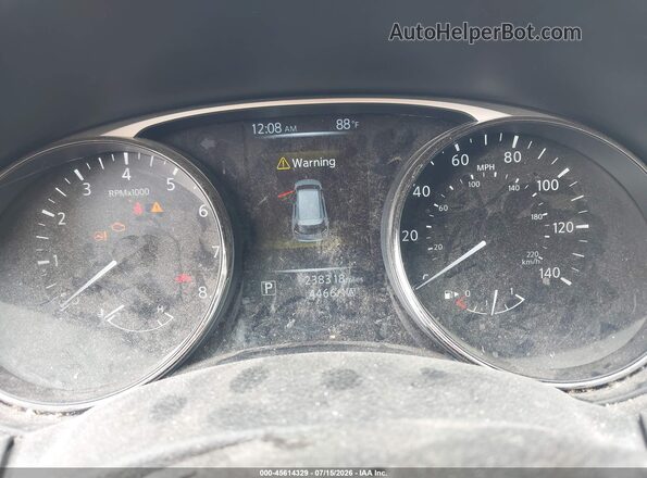 JN8AT2MT7GW004800 2016 NISSAN ROGUE Черный Вид задних сидений