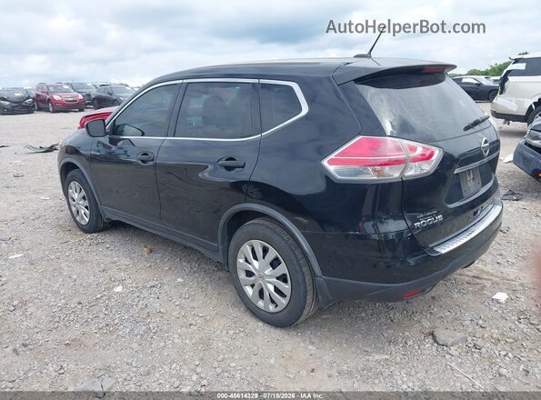 JN8AT2MT7GW004800 2016 NISSAN ROGUE Черный Задняя левая четверть