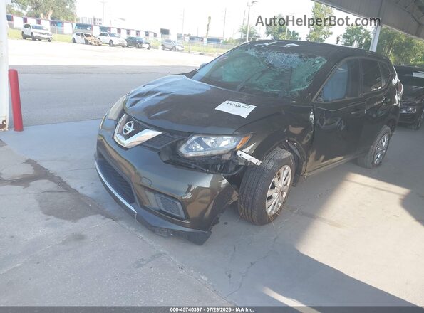 JN8AT2MT7GW005297 2016 NISSAN ROGUE Black Przód lewy