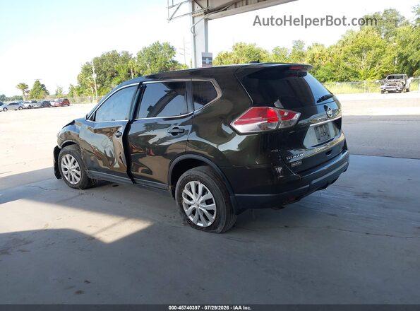 JN8AT2MT7GW005297 2016 NISSAN ROGUE Black Tył lewy