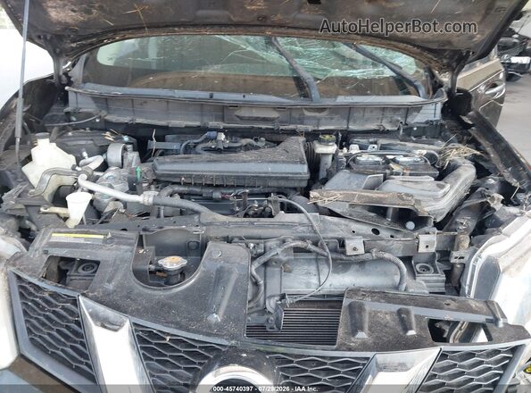JN8AT2MT7GW005297 2016 NISSAN ROGUE Black Widok z tyłu