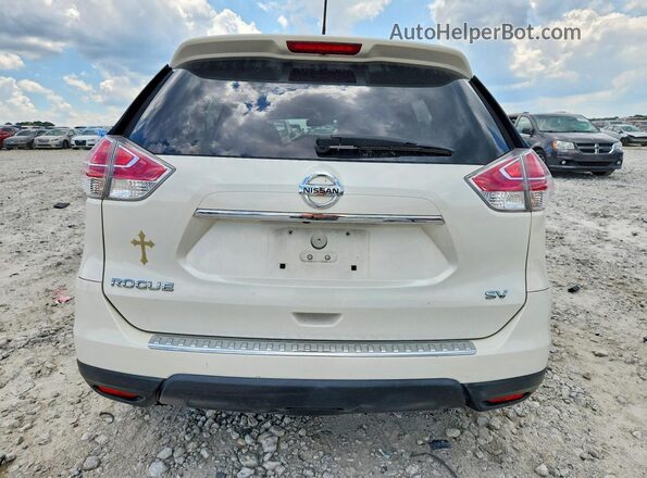 JN8AT2MT7GW005526 2016 NISSAN ROGUE White Вид ззаду