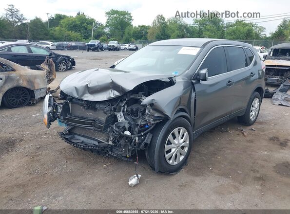 JN8AT2MT7GW012640 2016 NISSAN ROGUE Gray Передня ліва чверть