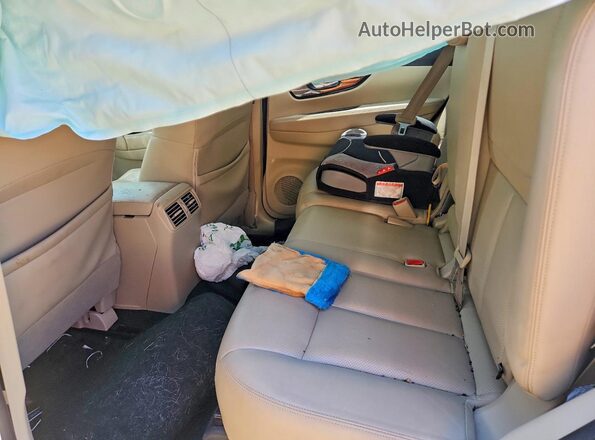 JN8AT2MT7GW015344 2016 NISSAN ROGUE White Rear interior view