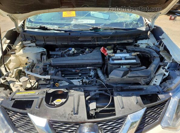 JN8AT2MT7GW015344 2016 NISSAN ROGUE White Engine compartment view