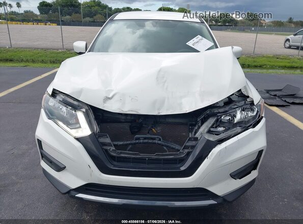 JN8AT2MT7HW135291 2017 NISSAN ROGUE White Вид щитка приладів