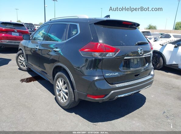JN8AT2MT7HW390829 2017 NISSAN ROGUE Серый Задняя левая четверть