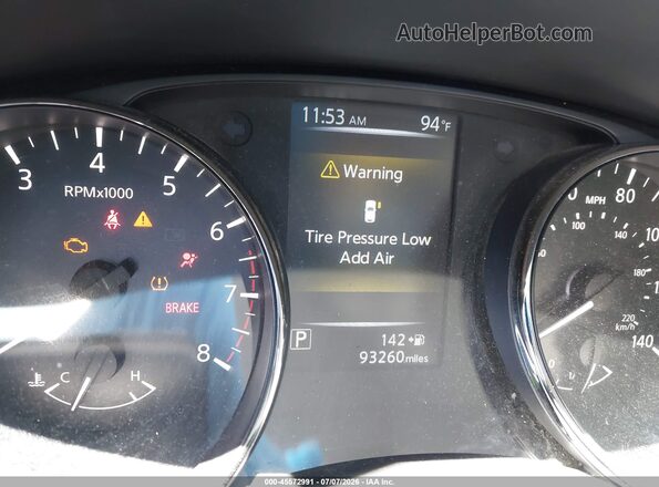 JN8AT2MT7HW390829 2017 NISSAN ROGUE Серый Вид задних сидений