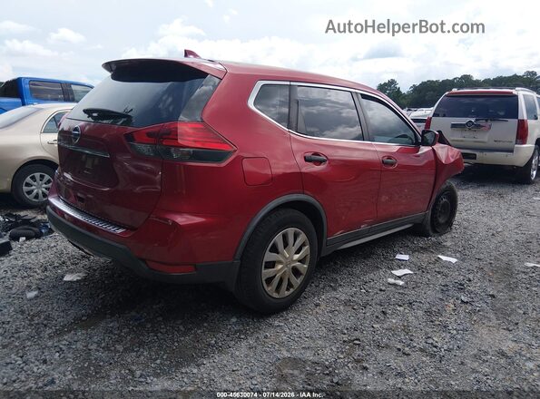 JN8AT2MT7HW395237 2017 NISSAN ROGUE Red Tył prawy