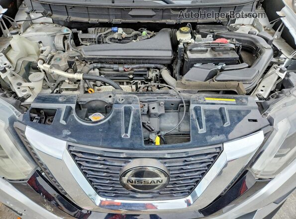 JN8AT2MT7JW463011 2018 NISSAN ROGUE Silver Вид підкапотного простору