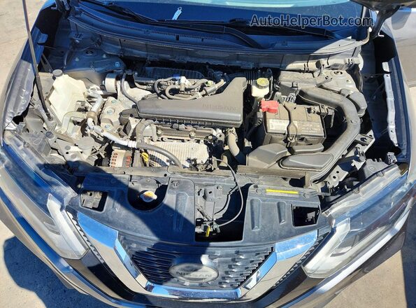 JN8AT2MT7JW466104 2018 NISSAN ROGUE Черный Вид задней части салона