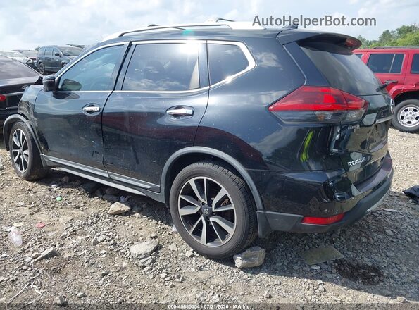 JN8AT2MT7JW468306 2018 NISSAN ROGUE Черный Задняя левая четверть