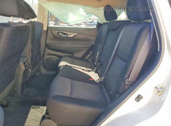 JN8AT2MT7KW256118 2019 NISSAN ROGUE White უკანა სალონის ხედი
