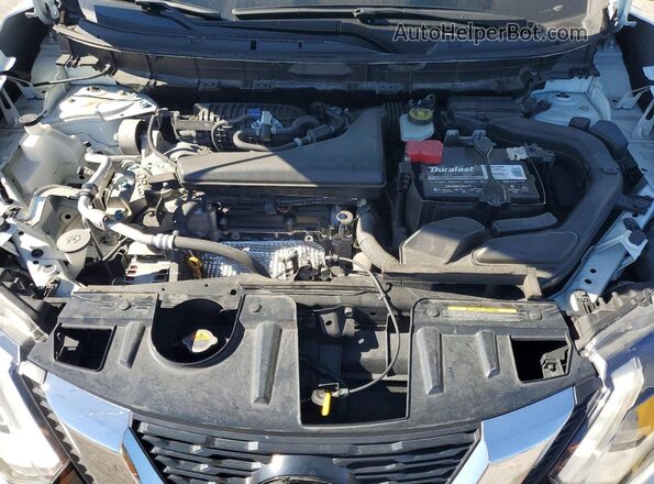 JN8AT2MT7KW256118 2019 NISSAN ROGUE White ძრავის განყოფილების ხედი