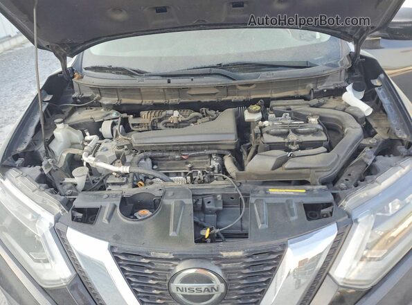 JN8AT2MT7KW257351 2019 NISSAN ROGUE Black Vista del compartimento del motor