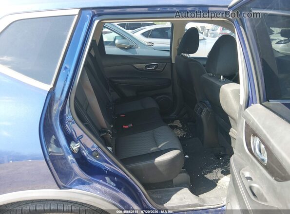 JN8AT2MT7KW267717 2019 NISSAN ROGUE Blue VIN կոդի պիտակի տեսք