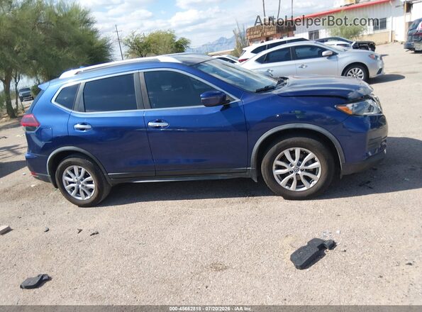 JN8AT2MT7KW267717 2019 NISSAN ROGUE Blue Սարքավորումների վահանակի տեսք