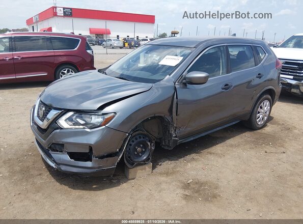 JN8AT2MT7LW006508 2019 NISSAN ROGUE Серый Передняя левая четверть