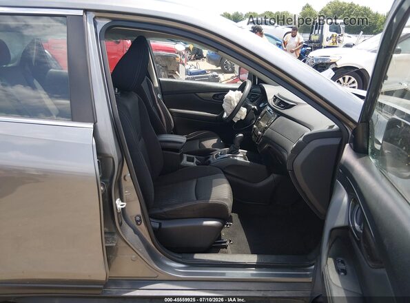 JN8AT2MT7LW006508 2019 NISSAN ROGUE Серый Вид салона спереди