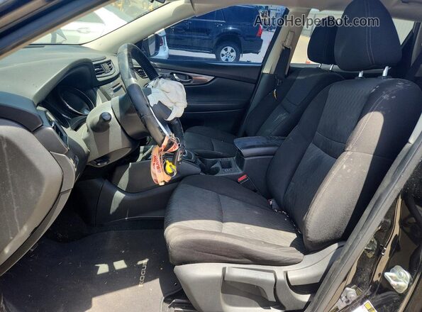 JN8AT2MT7LW008291 2020 NISSAN ROGUE Black Front interior view