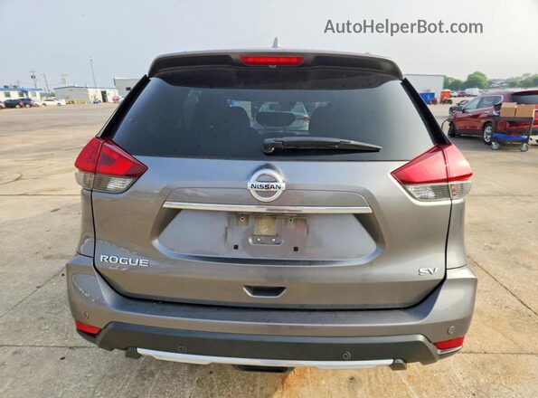JN8AT2MT7LW041873 2020 NISSAN ROGUE Gray Widok z tyłu
